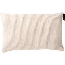 J-Line - Kussen Rechthoekig Stof/schuim Beige - 40x60x5cm