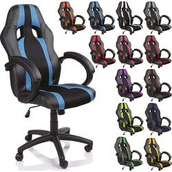 Sens Design Gaming Chair Top Speed - Licht blauw