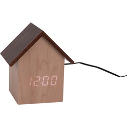 Alarm Clock House LED