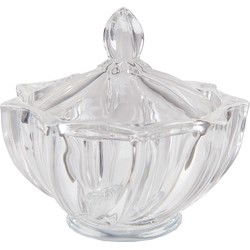 Clayre & Eef Glazen potje Glas