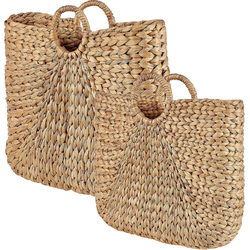 Beliani POMPANO - Mand-Natuurlijk-Waterhyacinth