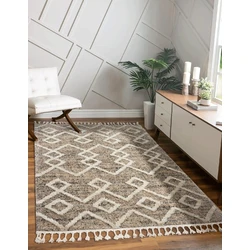 Milda vloerkleed - Scandinavische Stijl Modern Handgemaakt Look - Beige - 160 X 230 CM