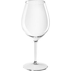 Santex wijnglas - transparant kunststof - 510 ml - onbreekbaar - Wijnglazen