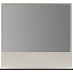Wandspiegel met 1 plank L80 cm - PUREBLISS
