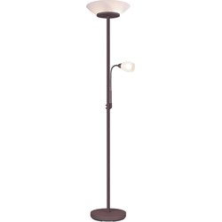 Moderne Vloerlamp  Gerry - Metaal - Bruin