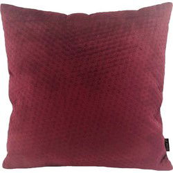 Red Button Velvet | 45 x 45 cm | Kussenhoes | Polyester