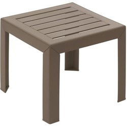Miami salontafel 40x40cm taupe