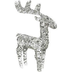 Metalen Rendier met 50 LEDs - Kerstverlichting - 66cm hoog