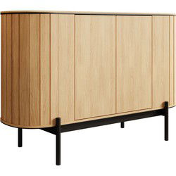 Meubella - Dressoir Royale - Eiken - 124 cm