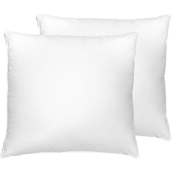 Vihren - Kussen set van 2 - Wit - 80 x 80 cm - Japara katoen