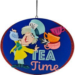 Ornament disney Alice kunststof h10 cm