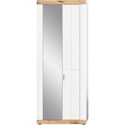 2-deurs kast met 1 spiegel L77 cm - LAREDO