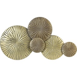 D - Light & Living - Ornament MONDANA - 77x43x4cm - Goud