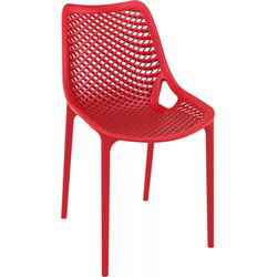 Moderne stoel BLOW 50x60x82 cm Rood