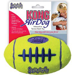 KONG AIRDOG FOOTBALL GEEL LARGE 17X10,5 CM