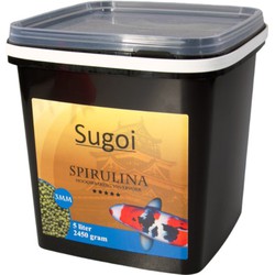 Sugoi Spirulina 3 mm 5 Liter Futtermittel - Suren Collection