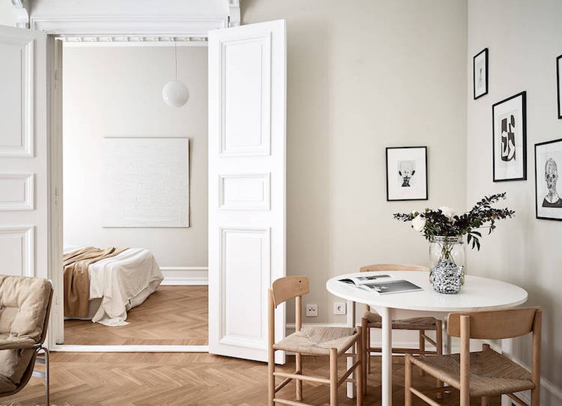 Interior crush: Scandinavisch appartement in neutrale kleuren