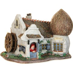 Efteling Huis van Tobbelientje Kerstdorp - 21x17x17 cm - Porselein