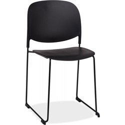 PILA stoel 525x485x800 cm Zwart