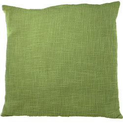 Groene katoenen kussenhoes 50x50