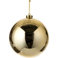 House of Seasons Kerstbal Goud Kunststof D15 cm