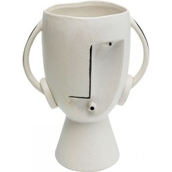 Kare Vaas Face Pot 30cm