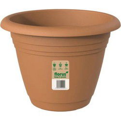 Pot mediter.campana d40 cm terra