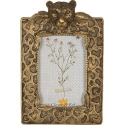 Clayre & Eef Fotolijst Goudkleurig Polyresin