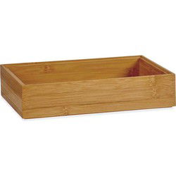Kinvara Kast/lade/make-up sorteer organizer - bamboe - 23 x 15 x 5 cm - Make-up dozen