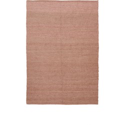 Kave Home - Tapijt Sallova van roze jute 160 x 230 cm