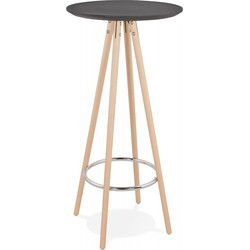 GALA statafel 60x60x110 cm Zwart