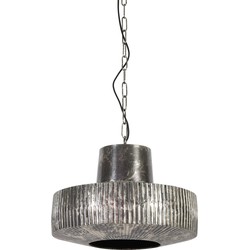 Light & Living - Hanglamp Demsey - 40x40x31 - Zwart