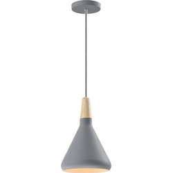 QUVIO Hanglamp langwerpig grijs - QUV5134L-GREY