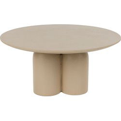 Housecraft Living Ces Salontafel Rond 75 cm Beige