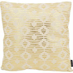 Java Gold / Natural | 45 x 45 cm | Kussenhoes | Katoen
