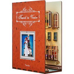 Tone-Cheer Book Nook Travel in Venice DIY Modelbouw Knutselen