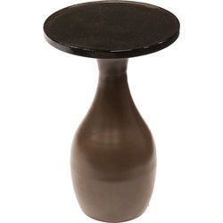 Bijzettafel Eclipse Druppel Koper S - Giga Meubel