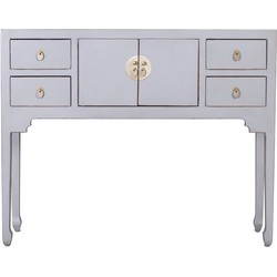 Fine Asianliving Chinese Sidetable Pastel Grijs - Orientique Collectie