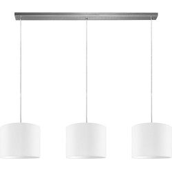 hanglamp beam 3 bling Ø 25 cm - wit