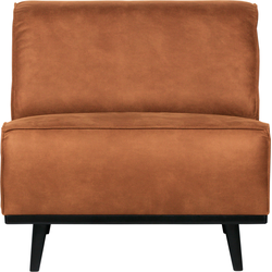 BePureHome Statement 1-Zits Element - Eco Leer - Cognac - 77x79x93