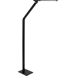 Steinhauer vloerlamp Serenade led - zwart - kunststof - 2685ZW