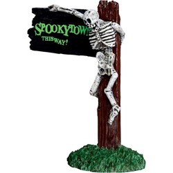 Weihnachtsfigur Spookytown this way - LEMAX
