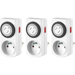 Set met 3 mini 24 u-timers penaarde (e305dm)