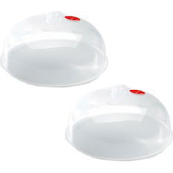 Plasticforte Magnetrondeksel - 2x - 25 cm - kunststof - 25 x 10,5 cm - Magnetrondeksel