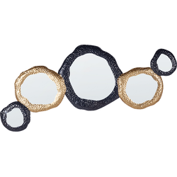 CHARNY - Wandspiegel - Goud/Zwart - 109 x 44 cm - Metaal