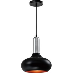 QUVIO Hanglamp rond zwart - QUV5120L-BLACK