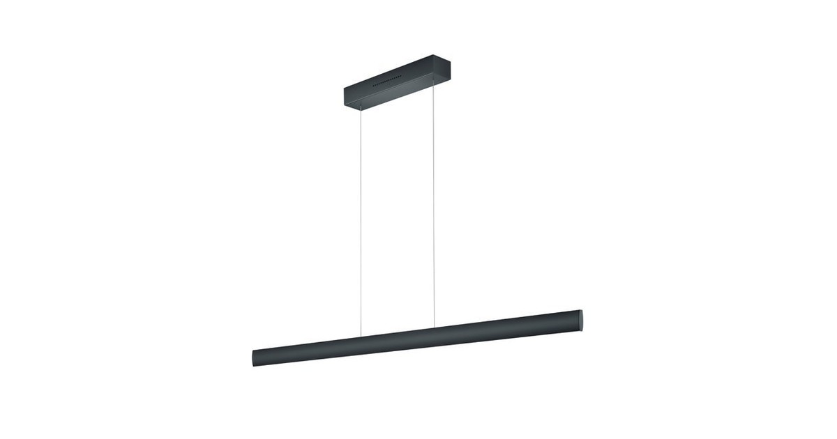 Runa LED hanglamp zwart 152cm 2200k-3000k 8580lm - Design - 2 jaar garantie