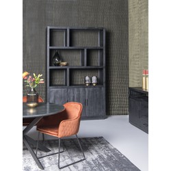 Livingfurn Jaxx Black 145cm