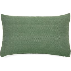 Kave Home - Groene kussenhoes Rocal van 100% PET 30 x 50 cm