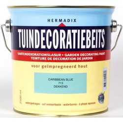 Tuindecoratiebeits 713 caribbean blue 2500 ml